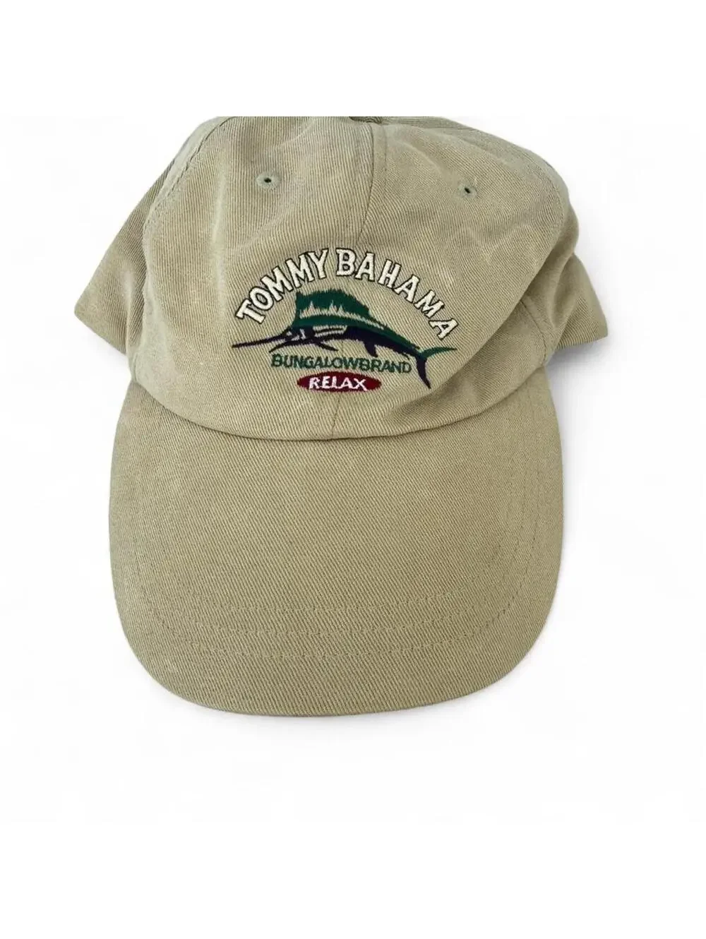 Tommy Bahama Men's Tan and Cream Hat